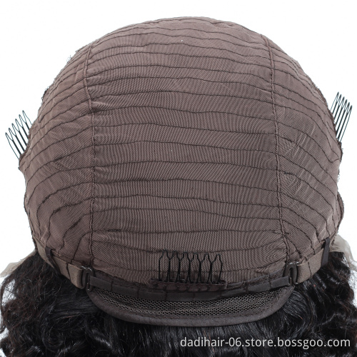 Short Curly Lace Wig Human Hair Bob Cut front Lace Wigs With BaBy Hair Virgin Brazilian Bob Curly Lace Front Wig